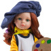 Кукла Кристи художница виниловая 32 см Paola Reina 4652