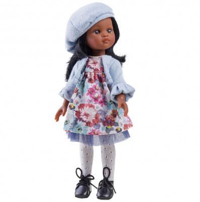 Кукла Нора мулатка виниловая 32 см Paola Reina 4414