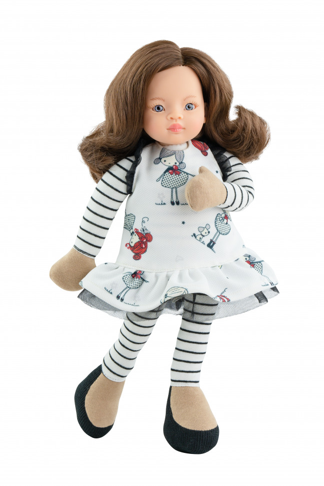Кукла Лиу, 34 см, мягконабивная Paola Reina