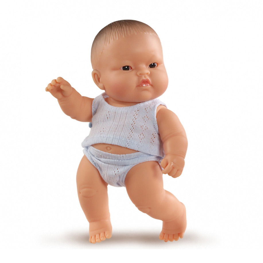 Кукла пупс в нижнем белье, 22 см азиат, в пакете Paola Reina