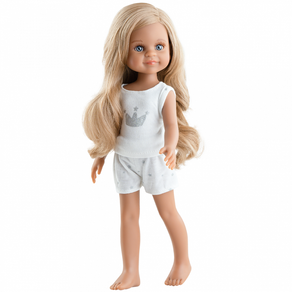 Кукла Симона в пижаме Paola Reina 32 см виниловая с ароматом ванили